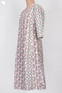 Cambric Cotton Paneled Kurta In Floral Print